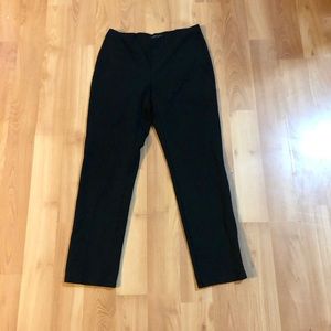 Eileen Fisher black skinny XS